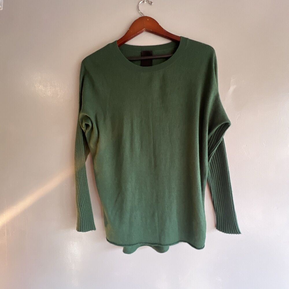 Heather By Bordeaux Top Size Medium Long Sleeve  Sweater